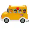 Little Chef 2in1 Sesli ve Işıklı Okul Otobüsü Dükkanı Oyun Seti 34 Parça