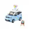 LZ-1131  BALON ARABASI MAVİ 875 PARÇA BLOCK OYUNCAK