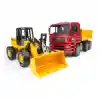 Man Damperli Kamyon Ve Fr 130 Kepçe
