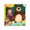 Masha ile Koca Ayı 20 Cm Peluş 12 Cm Bebek MHA21000