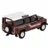 NessiWorld GT 1/64 Land Rover Defender 110 1985 County Station Wagon Russet Brown