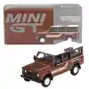 NessiWorld GT 1/64 Land Rover Defender 110 1985 County Station Wagon Russet Brown