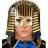 Mısırlı Maskesi Lastik Aparatlı Firavun Maskesi 21x23 cm