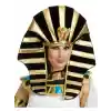 Mısırlı Tutankamon Şapkası Kobra Yılan Figürlü