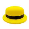 Neon Partisi Sarı Renk Melon Plastik Parti Şapkası