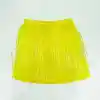 Neon Sarı Hawaii Parti Eteği 40 cm