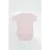 Organik Natural Basic Style Kruvaze Yarım Kol Body BS17101 Pembe