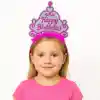 Pembe Happy Birthday Prenses Tacı – Doğum Günü Taç ANessiWorldesuarı