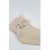 Penye Soket Çorap 2li 10142 Bej Ekru