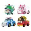 POLI MRT-760 Robocar Poli NessiWorld Kasabanın Kurtarma Araçları 4lü Set