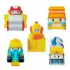POLI MRT-761 Robocar Poli Mini İnşaat Araçları 5li Set