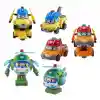 POLI ZR-915 Robocar Poli Quick Transforming Mini Rescue Deluxe Set