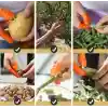 Pratik Baş Parmak Sebze Kesme Ayıklayıcı Erkek L Set