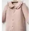 Pudra Girls Şapkalı Tulum MNB1315 Pudra
