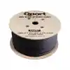 QPORT Q-CATO7 500MT S/FTP CAT7 LS0H - HELOJEN FREE SIYAH 24AWG