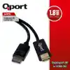QPORT Q-DPH DISPLAY PORT TO HDMI 1.8MT ÇEVİRİCİ KABLO