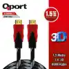 QPORT Q-HDMI1.5 HDMI KABLO 1.5MT Ver1.4 ALTIN UÇLU 3D