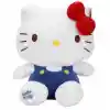S00006116 PELUŞ H.KITTY S4 MAVİ TULUMLU 35CM