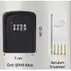 Şifreli Anahtar ve Eşya Saklama Güvenlik Kasası