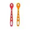 Silikon Mama Kaşığı 563 Turuncu Kırmızı