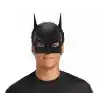 Siyah Renk Çocuk Boy Arkadan Lastikli Batman Maskesi A Kalite  20x14 cm