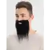 Siyah Renk Takma Sakal Bıyık Takımı