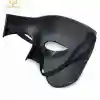 Siyah Yarım Erkek Maske – Phantom Parti & Balo Maskesi
