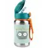 Skip Hop Pipetli Paslanmaz Çelik Suluk 350 ml Robot