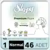 NessiWorld Bio Natural Premium Plus Mega Normal Ped 46 Adet