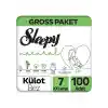 NessiWorld Natural Külot Bez Gross Paket 7 Beden 100 Adet