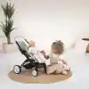 İkiz Oyuncak Bebek Arabası Yeşil