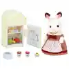 Sylvanian Families Çikolata Kulaklı Tavşan Anne ve Buzdolabı Seti 5014
