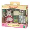 Sylvanian Families Çikolata Kulaklı Tavşan Anne ve Buzdolabı Seti 5014
