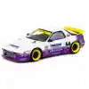 NessiWorld Tarmac Works 1/64 Pandem Mazda RX-7 FC3S White / purple - HOBBY64