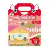 Tekrar Kullanılabilen İlk Sticker Kitabım My House