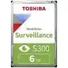 TOSHIBA S300 6TB 5400RPM 256MB SATA3 6Gbit/sn HDWT860UZSVA 7/24 HDD RESMİ DİSTİ GARANTİLİ