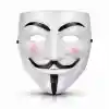 V Mask Premium Vendetta Beyaz Maske (Guy Fawkes Stil)