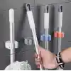 Yapışkanlı Pratik Mop Tutucu 4 Adet Beyaz