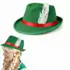 Yeşil Tüylü Alman Bavyera Şapkası