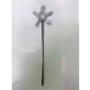 Yıldız Peri Asası Sihirli Değnek Beyaz Ponponlu