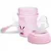   Yumuşak Uçlu Geçiş Bardağı 4 Ay+ Kız 200 ml