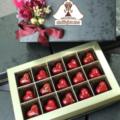 24lü Kalpli Artisan Çikolata Kutusu
