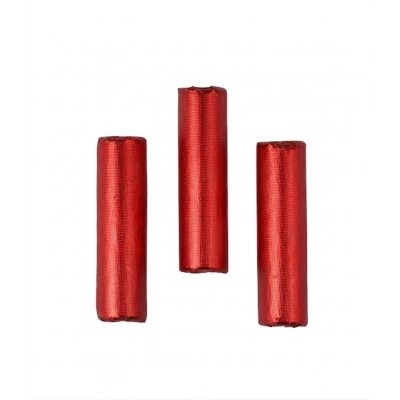 Kısa Çubuk Çikolata - Kırmızı 500 gr (Fındık Dolgulu)