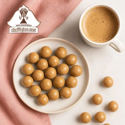 Fildişi Beyaz Mokka Leblebi Draje 100 gr