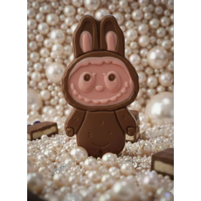 Labubu Figürlü Çilek Marshmallow Çikolata 5 adet