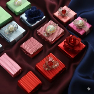 Özel Günler, Nişan, Düğün Gofre Sargılı Çikolata