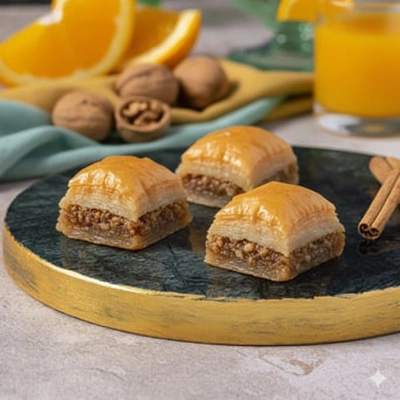 Fıstıklı Mini Özel Baklava 1 kg