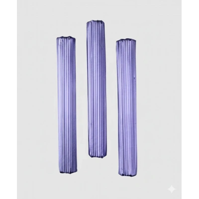 Uzun Çubuk Çikolata - Lila 250 gr Karamelli