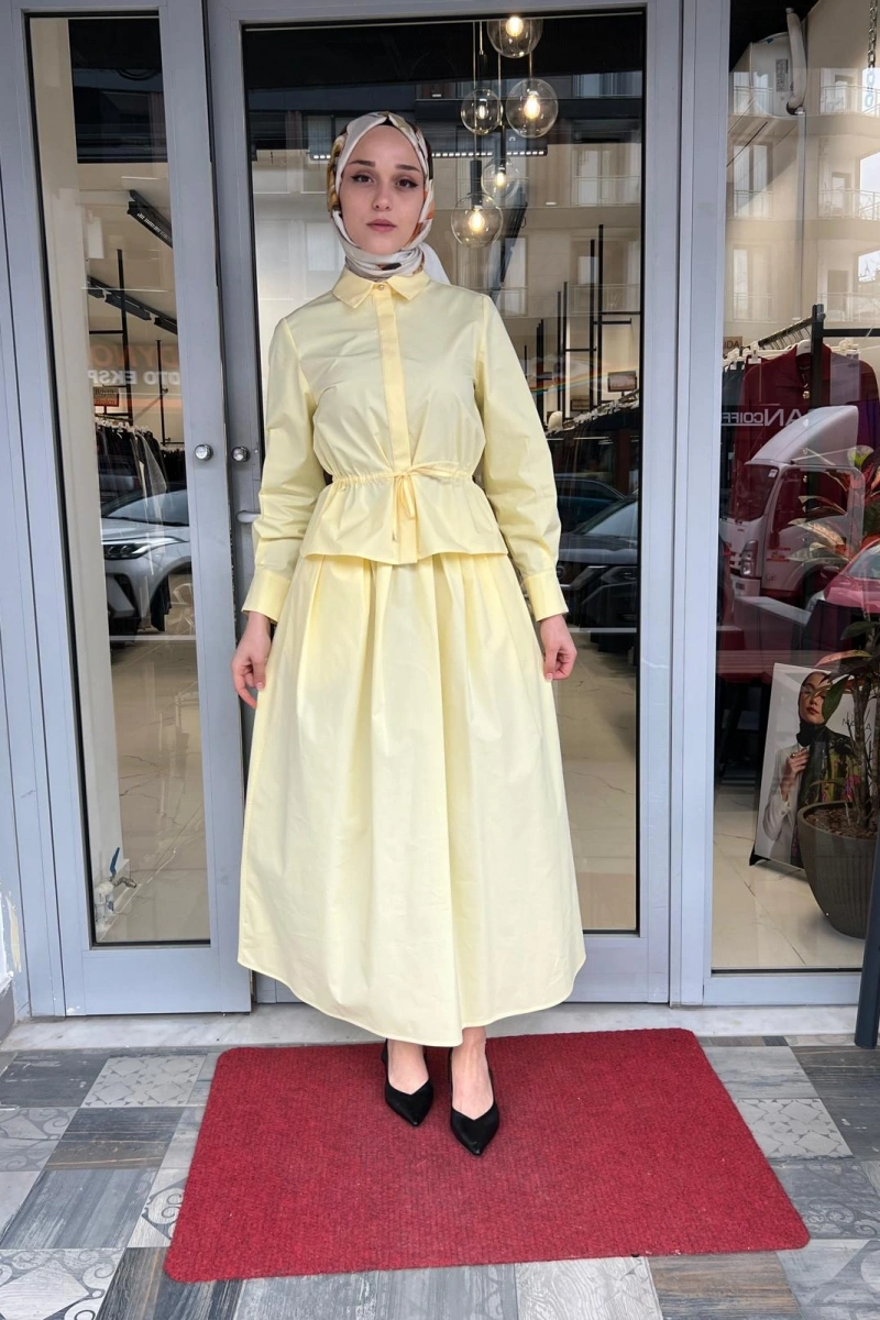 Dolce Koton Etek Gömlek Takım TD-4718