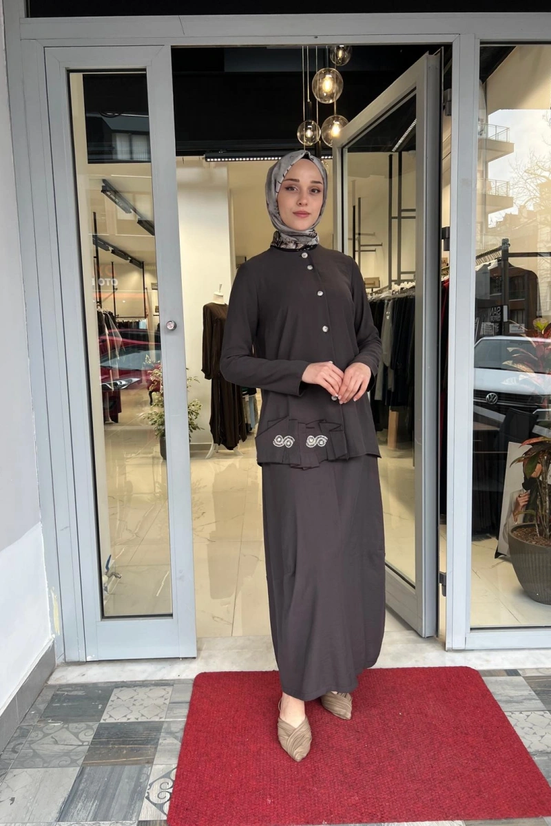 Nakış İşlemeli Ceket 26MY2141